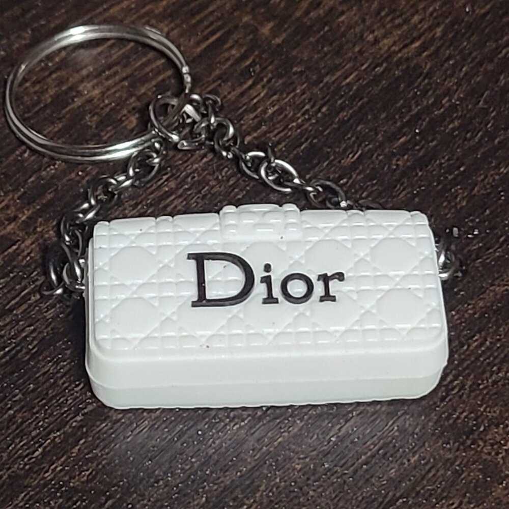 EUC Mini Dior Handbag Keychain